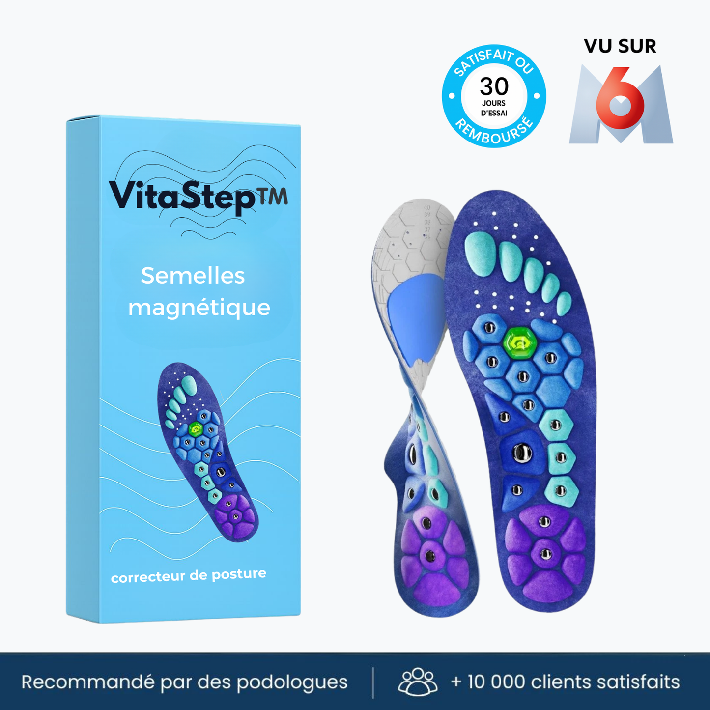 VitaStep™ I Semelles magnétiques