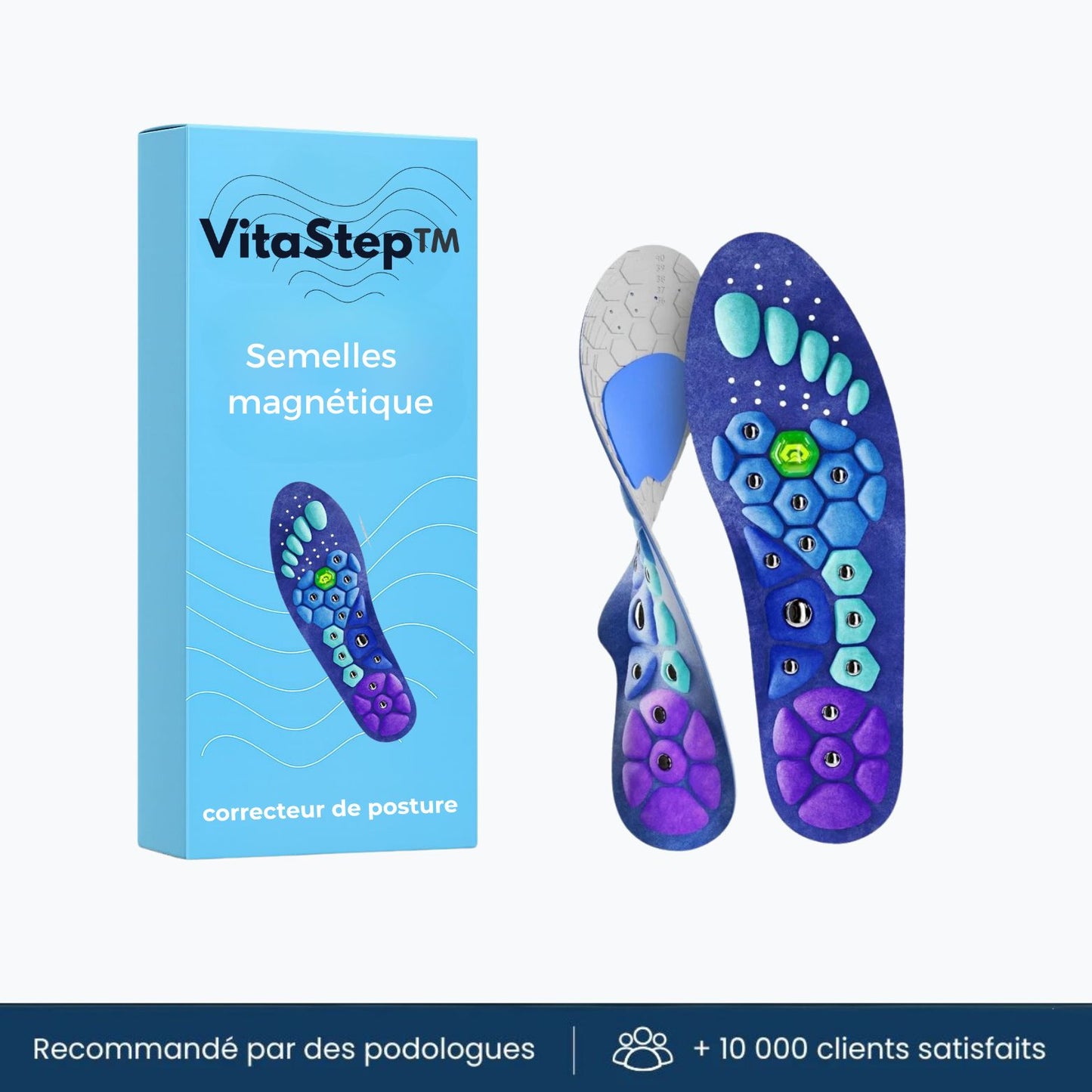 VitaStep™ I Semelles magnétiques