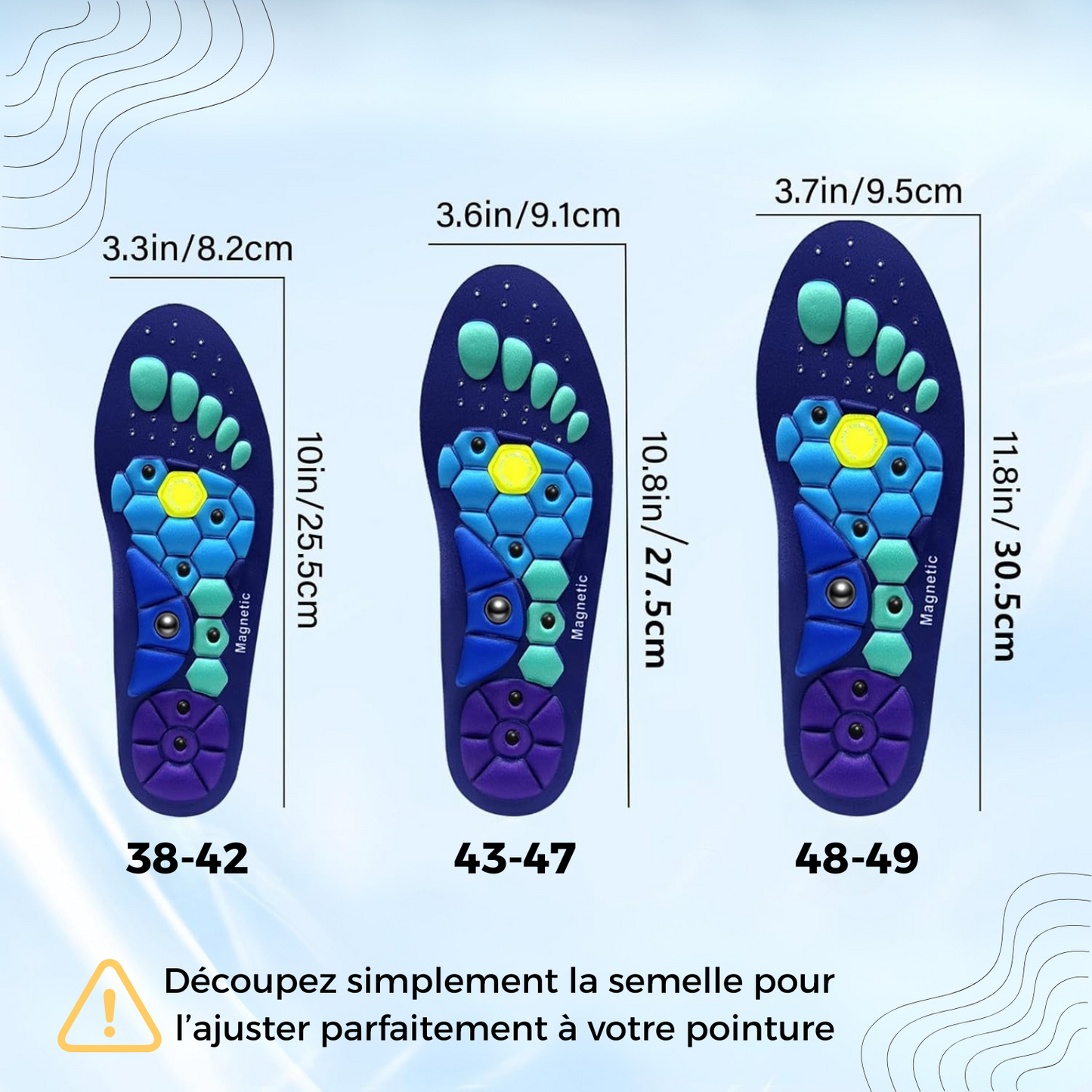 VitaStep™ I Semelles magnétiques